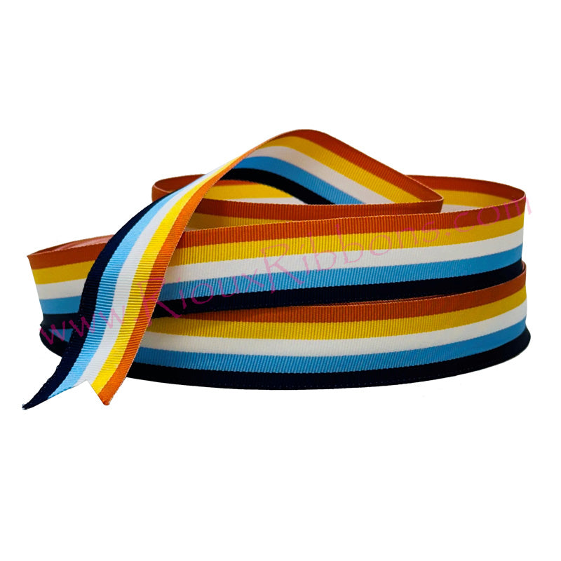 "AroAce Pride" 1" Grosgrain Ribbon