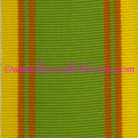 "Citrus Twist" 1-1/2" Grosgrain Ribbon