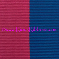 "Gender Binary Pride" 3/8" Grosgrain Ribbon