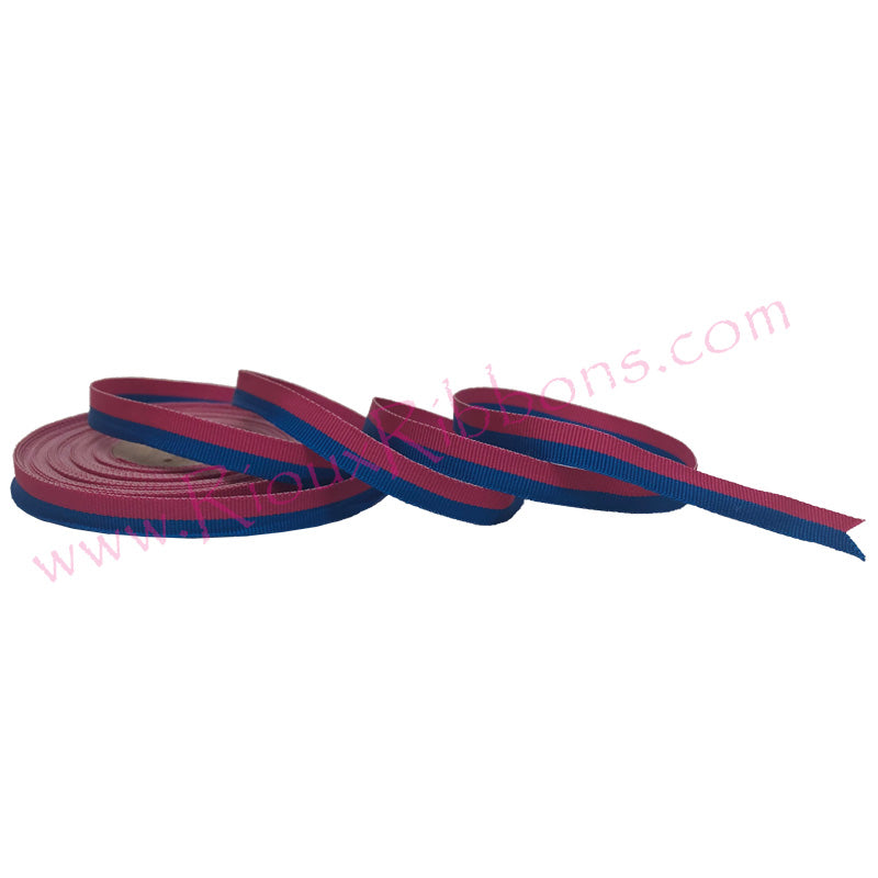 "Gender Binary Pride" 3/8" Grosgrain Ribbon