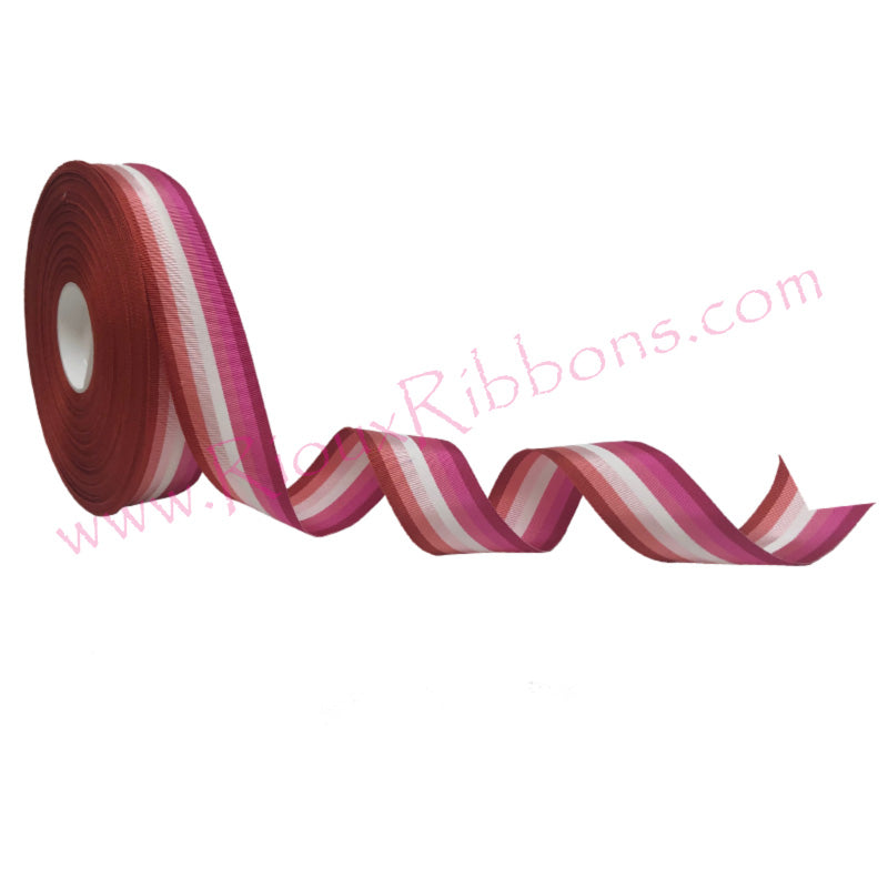 "Lesbian Pride (2019)" 1-3/8" Grosgrain Ribbon