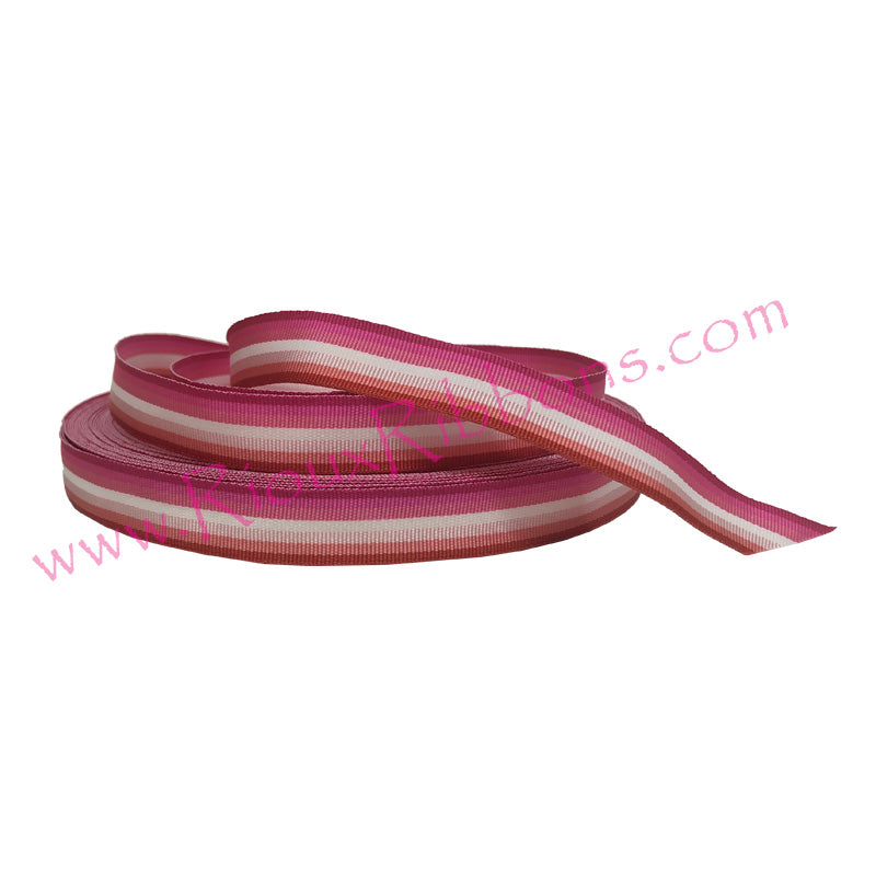 "Lesbian Pride (2019)" 5/8" Grosgrain Ribbon