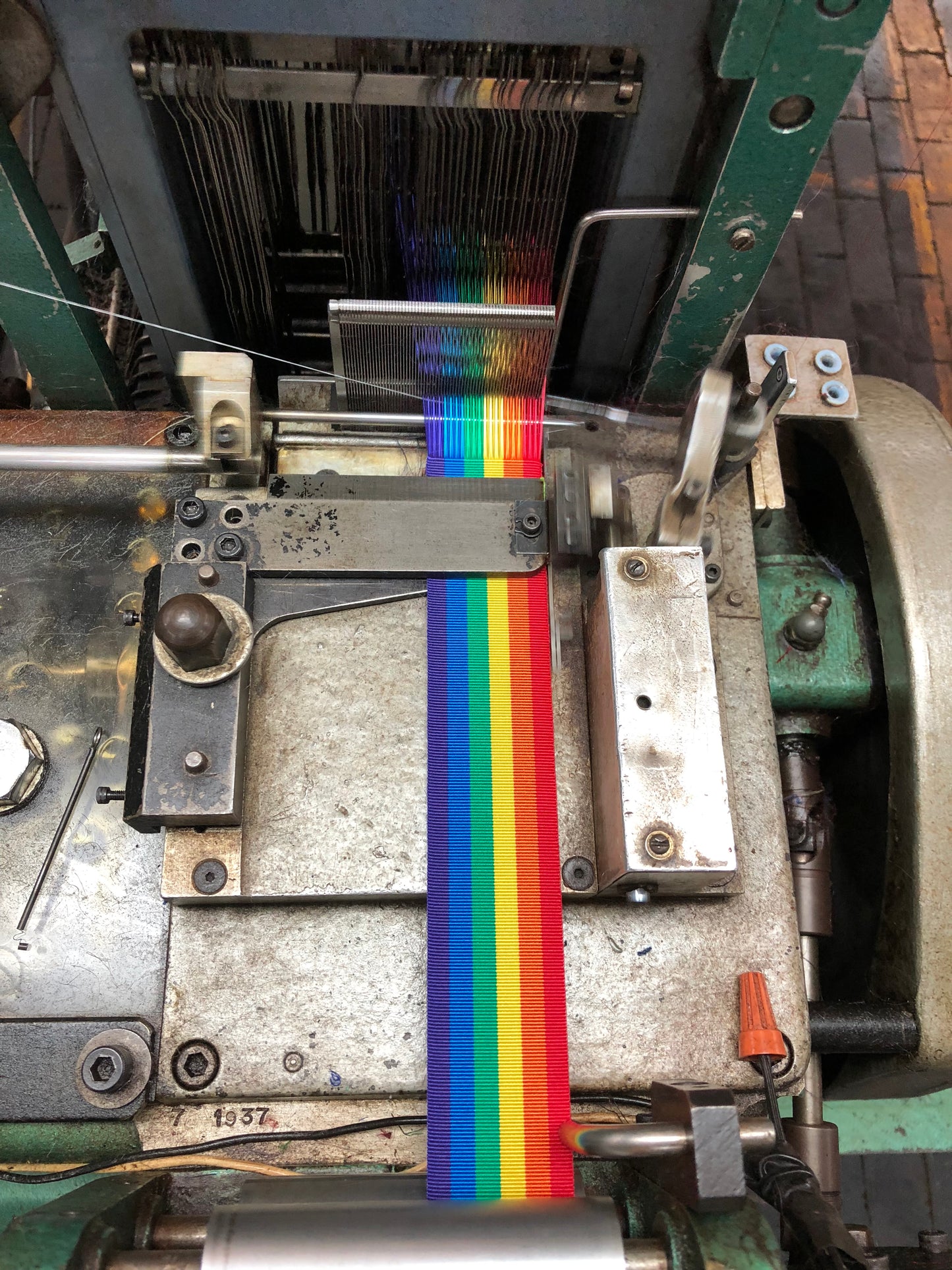 "Rainbow Pride" 1" Grosgrain Ribbon