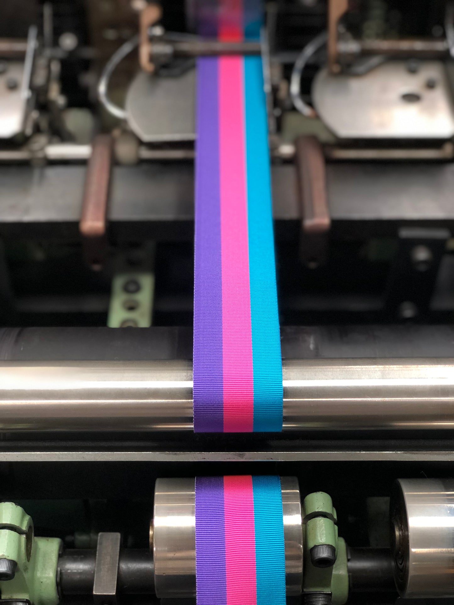 "Thyroid Cancer Awareness" 1-3/8" Grosgrain Ribbon