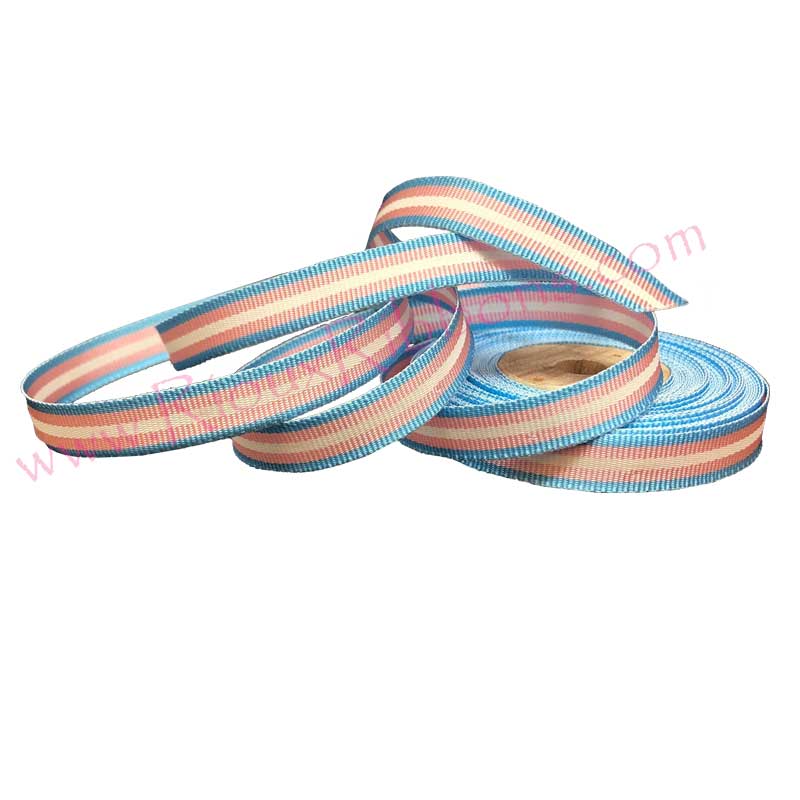 "Transgender Pride" 3/8" Grosgrain Ribbon