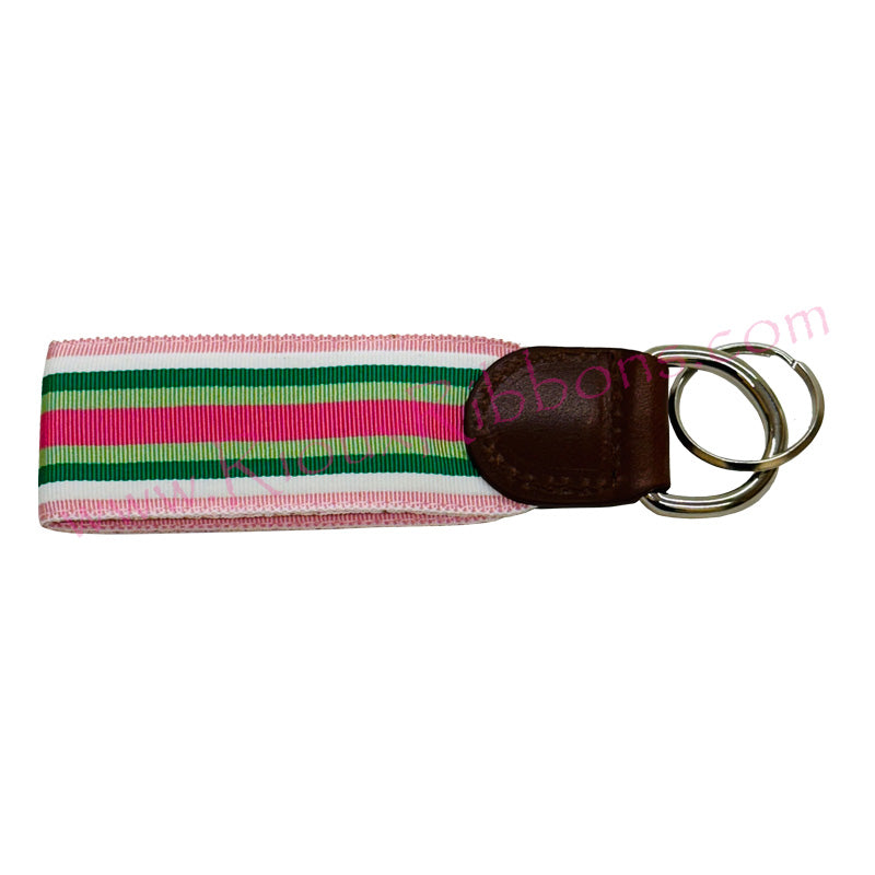 "Watermelon Sugar" E'toile Ribbon Key Fob