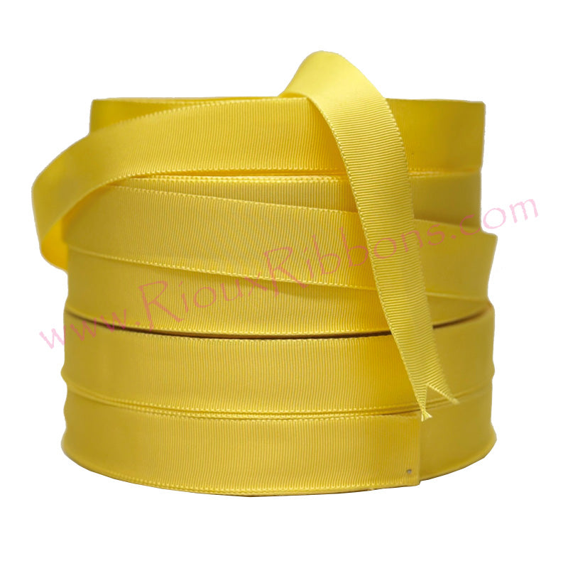 "Hello Sunshine" 1" Solid Grosgrain Ribbon
