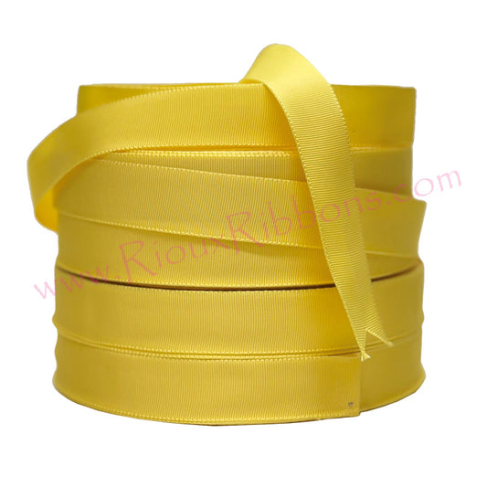 "Hello Sunshine" 1" Solid Grosgrain Ribbon