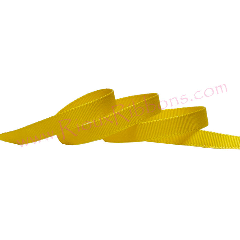 "Hello Sunshine" 3/8" Solid Grosgrain Ribbon