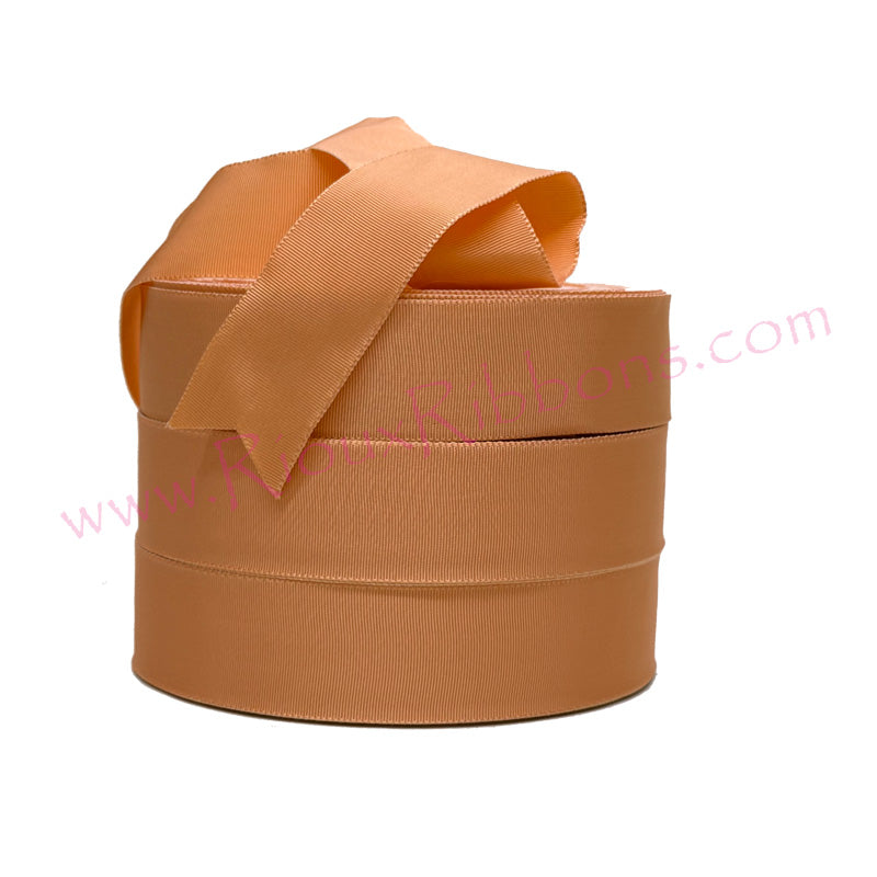 "Peachy Keen" 1-1/2" Solid Grosgrain Ribbon
