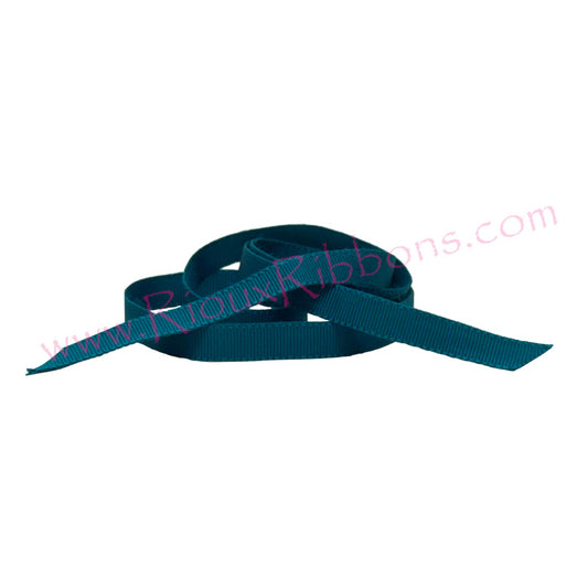 "Tailfeathers" 3/8" Solid Grosgrain Ribbon
