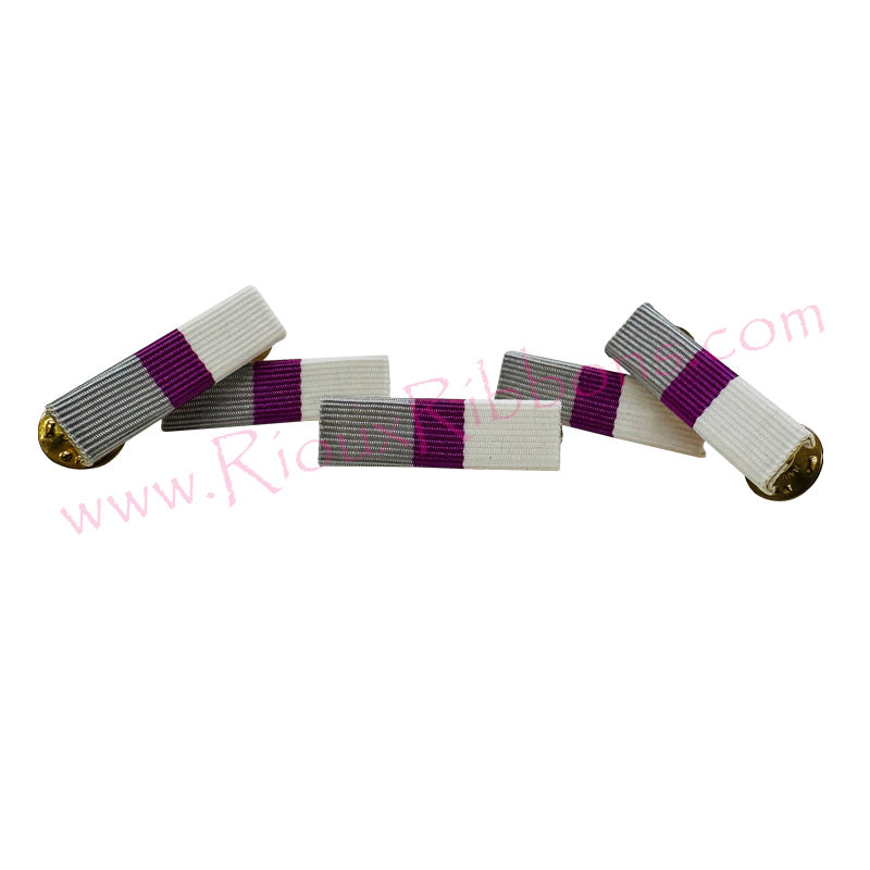 Demisexual Pride Ribbon Front Pins