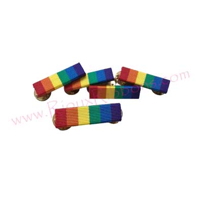 Rainbow Pride Ribbon Front Pins