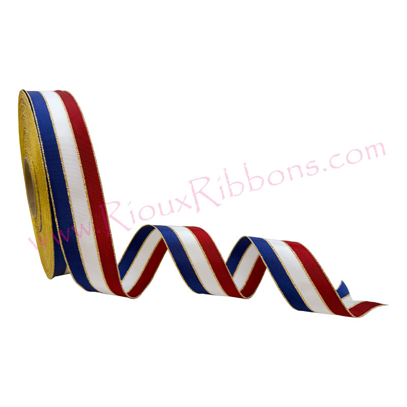 "America250" 1-3/8" Grosgrain Ribbon