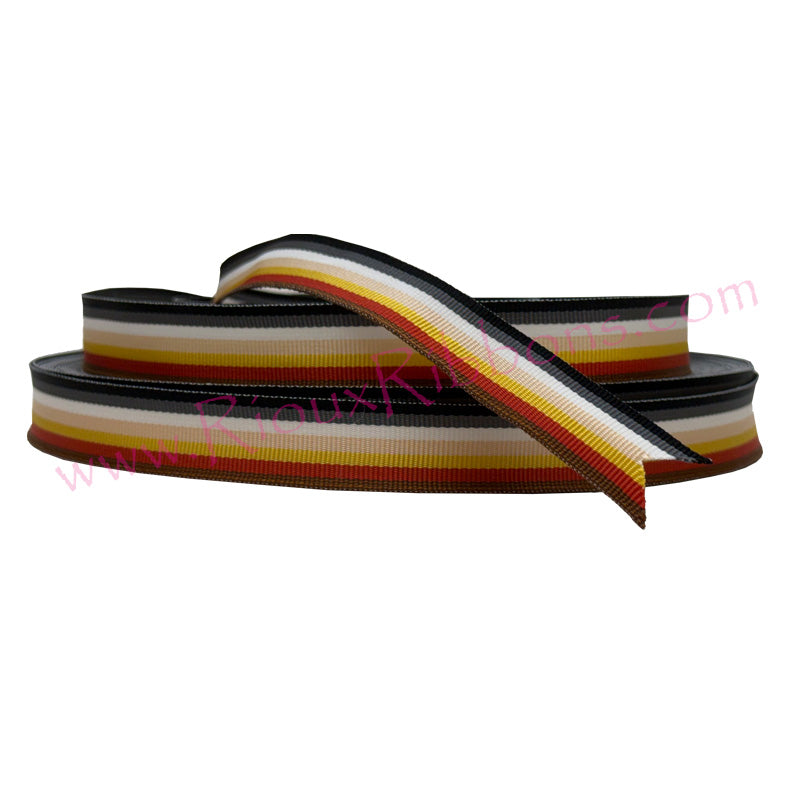 "Bear Pride" 5/8" Grosgrain Ribbon