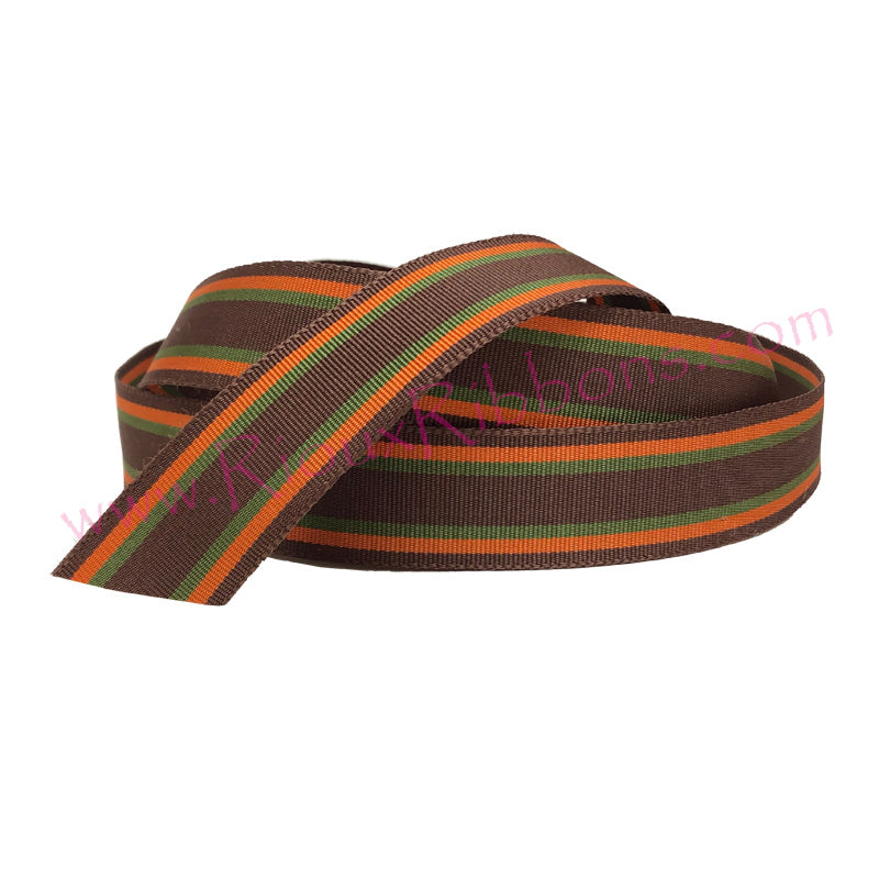 "Cornucopia" 7/8" Grosgrain Ribbon