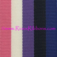 "Gender Fluid Pride" 1" Grosgrain Ribbon