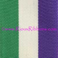 "Genderqueer Pride" 1-3/8" Grosgrain Ribbon