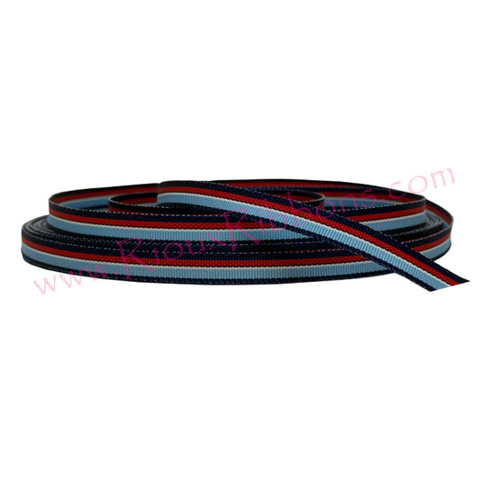 "Nantucket Bucket" 3/8" Grosgrain Ribbon