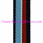 "Nantucket Bucket" 3/8" Grosgrain Ribbon