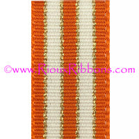 "Par-tay (Sugared Pumpkin)" 11/16" Grosgrain Ribbon